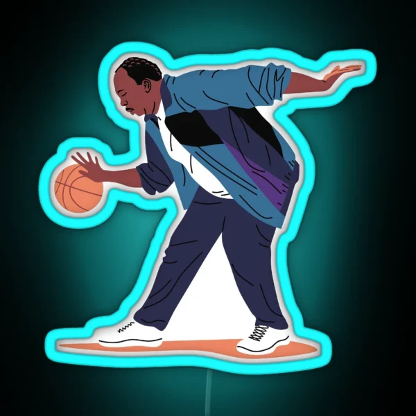The Office Stanley From The Office Basketball RGB Neon Sign