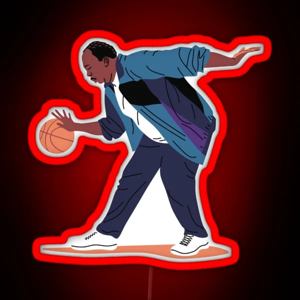 The Office Stanley From The Office Basketball RGB Neon Sign