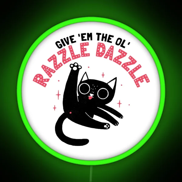 The Ol Razzle Dazzle RGB Neon Sign