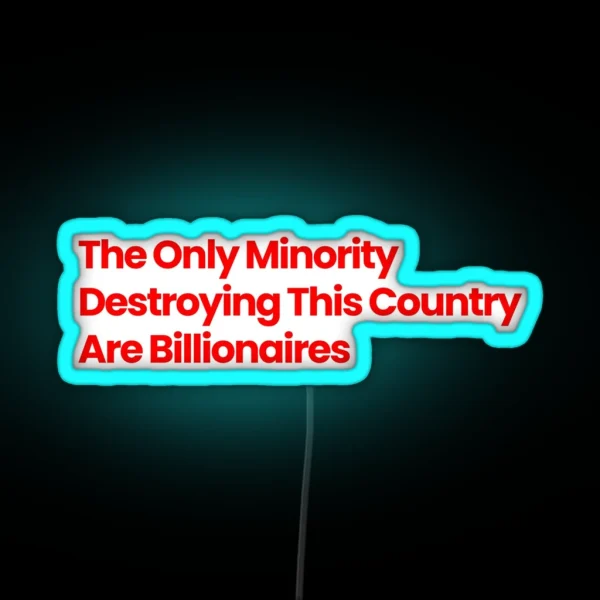 The Only Minority RGB Neon Sign