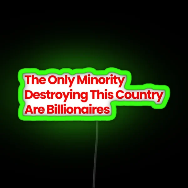The Only Minority RGB Neon Sign
