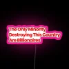 Vibrant RGB LED Canvas Sign with Diverse Neon Artistic Expression