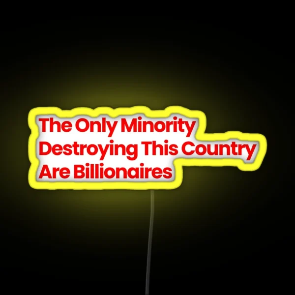 The Only Minority RGB Neon Sign