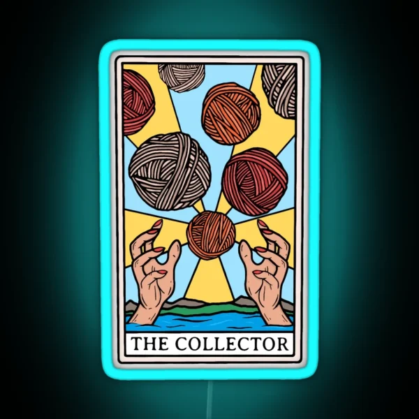 The Original Collector Tarot Card RGB Neon Sign