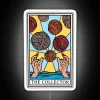 RGB Neon Sign with Customizable Tarot Card Artwork Design Element