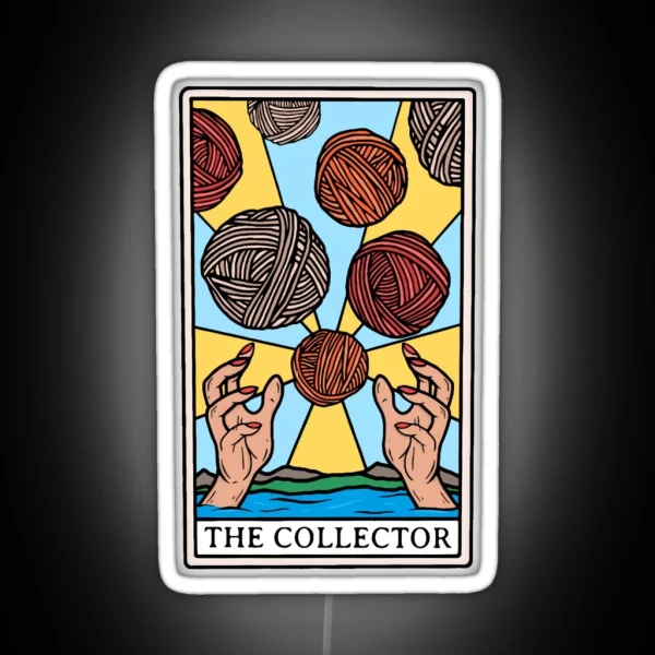 The Original Collector Tarot Card RGB Neon Sign