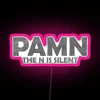 Vibrant "The Pam Pan Situation" RGB LED Neon Bar Sign.