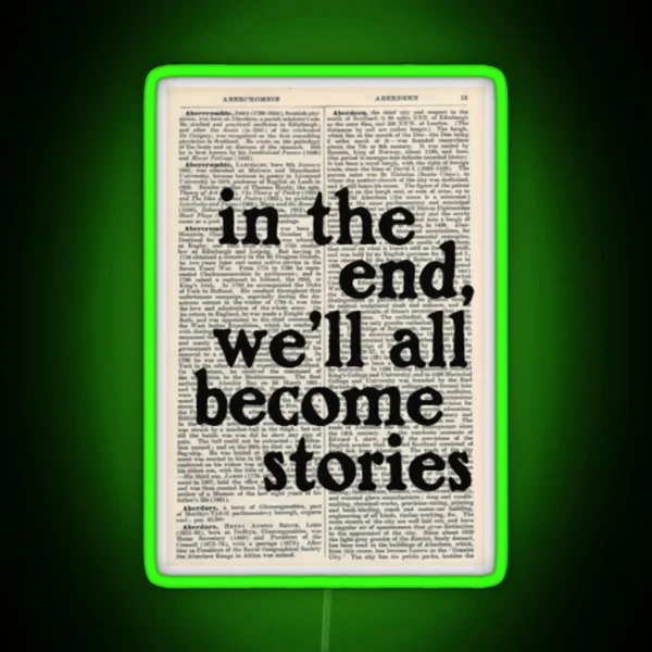 The Perks Of Being A Wallflower Classic RGB Neon Sign