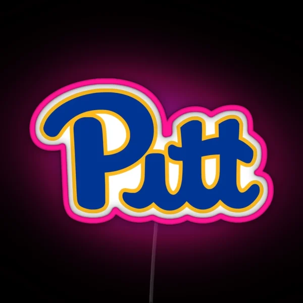 The Pitt RGB Neon Sign