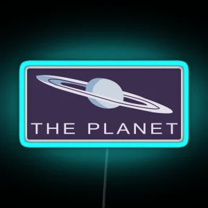 The Planet Purple RGB Neon Sign