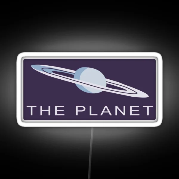 The Planet Purple RGB Neon Sign