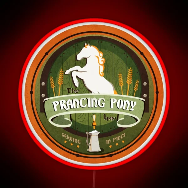 The Prancing Pony RGB Neon Sign