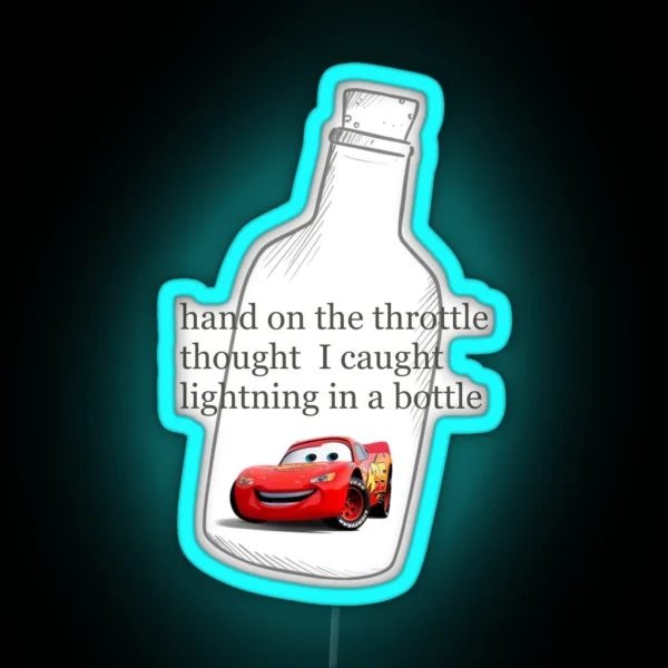 The Prophecy Lyrics Ttpd RGB Neon Sign