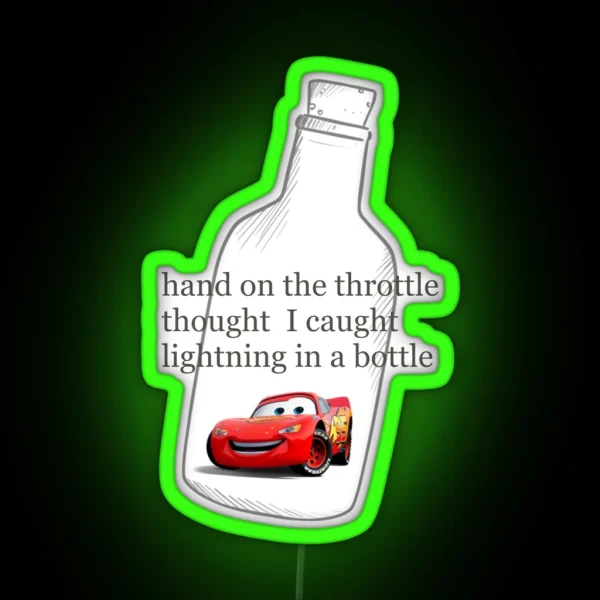 The Prophecy Lyrics Ttpd RGB Neon Sign