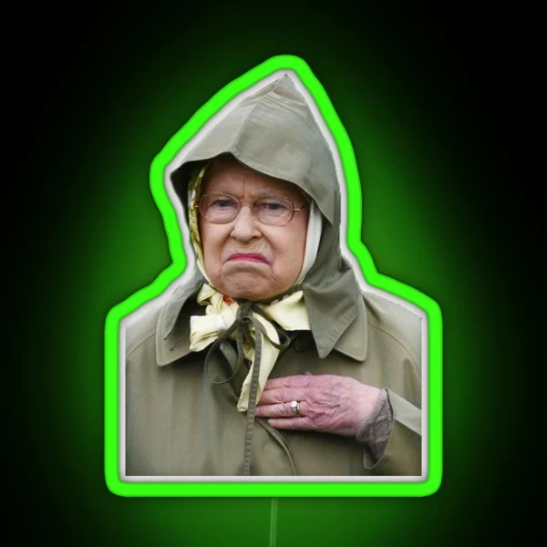 The Queen Disapproves RGB Neon Sign