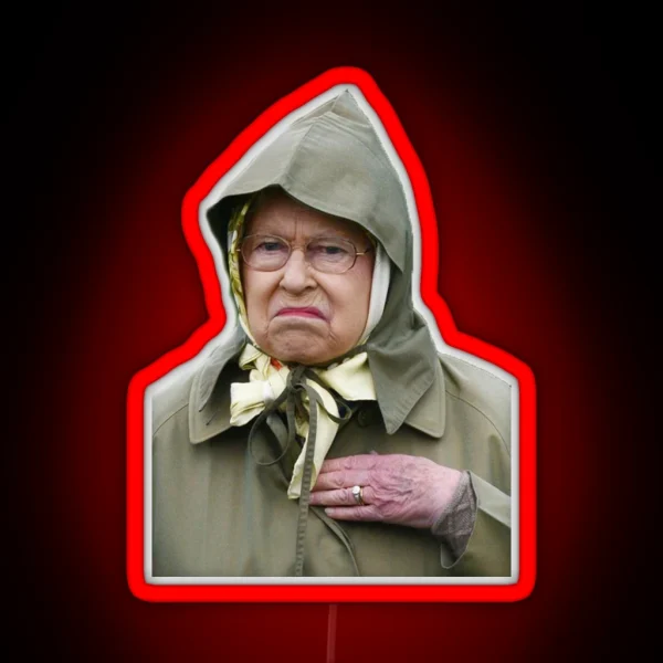The Queen Disapproves RGB Neon Sign