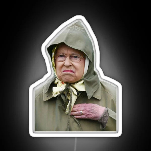 The Queen Disapproves RGB Neon Sign