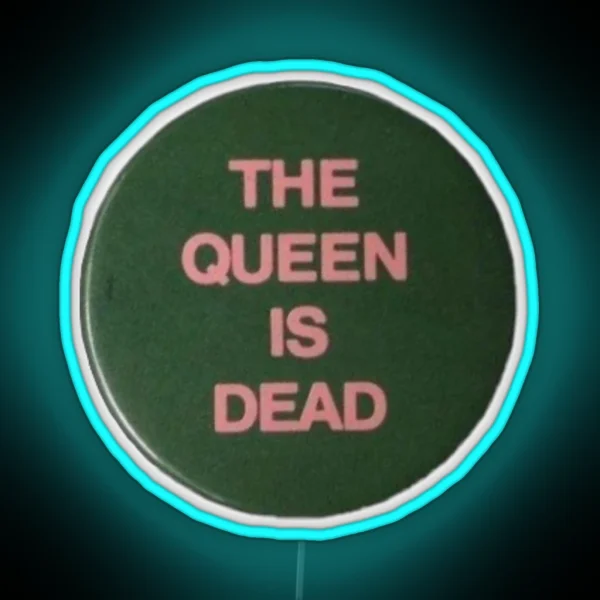 The Queen Is Dead The Smiths RGB Neon Sign