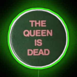 The Queen Is Dead The Smiths RGB Neon Sign