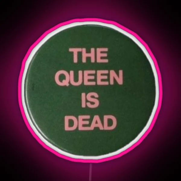 The Queen Is Dead The Smiths RGB Neon Sign