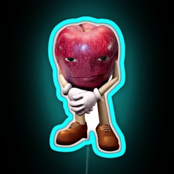 The Rizz Apple RGB Neon Sign