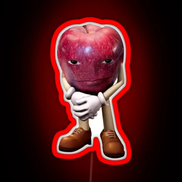 The Rizz Apple RGB Neon Sign