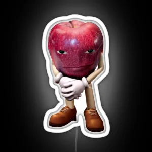 The Rizz Apple RGB Neon Sign
