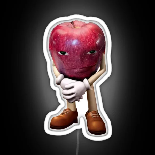 The Rizz Apple RGB Neon Sign