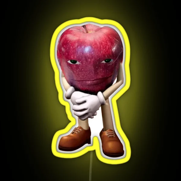 The Rizz Apple RGB Neon Sign