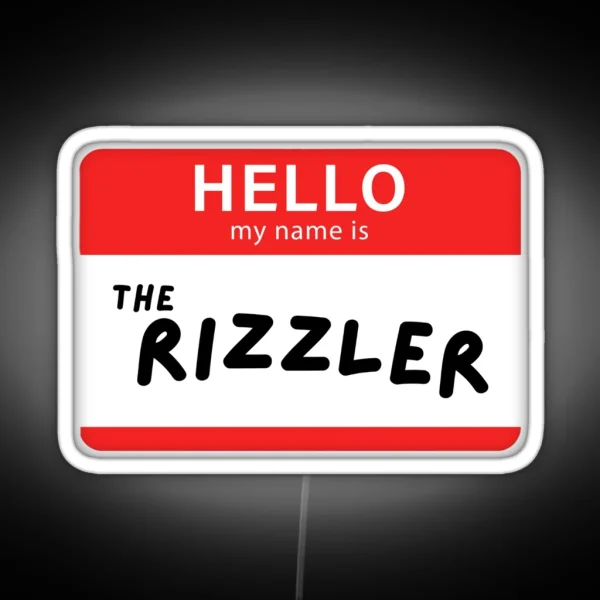 THE RIZZLER RGB Neon Sign