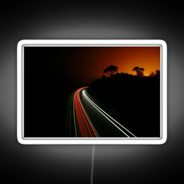 The Road To Nowhere RGB Neon Sign