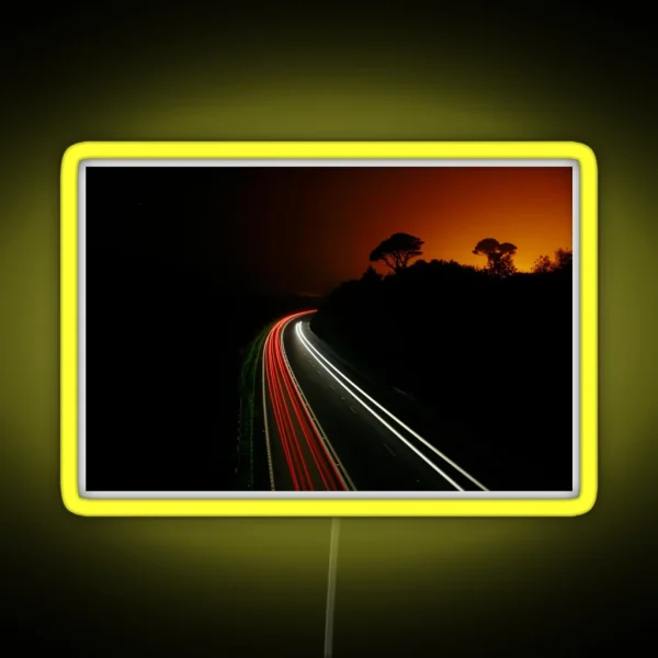 The Road To Nowhere RGB Neon Sign