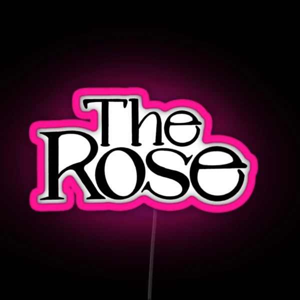The Rose Band RGB Neon Sign