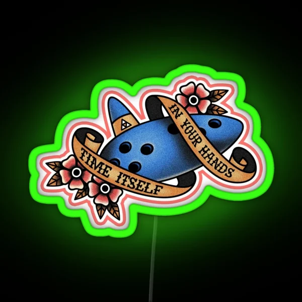 The Royal Ocarina RGB Neon Sign
