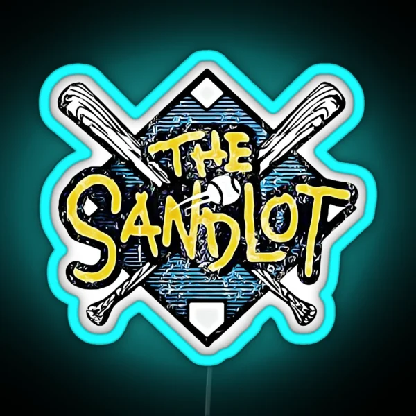 The Sandlot Essential Hambino Baseball RGB Neon Sign