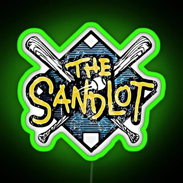 The Sandlot Essential Hambino Baseball RGB Neon Sign
