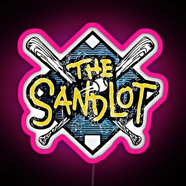 The Sandlot Essential Hambino Baseball RGB Neon Sign