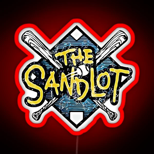 The Sandlot Essential Hambino Baseball RGB Neon Sign