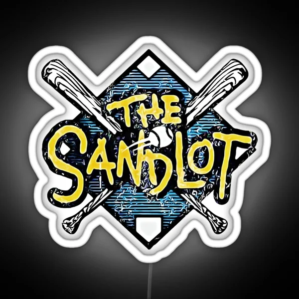 The Sandlot Essential Hambino Baseball RGB Neon Sign