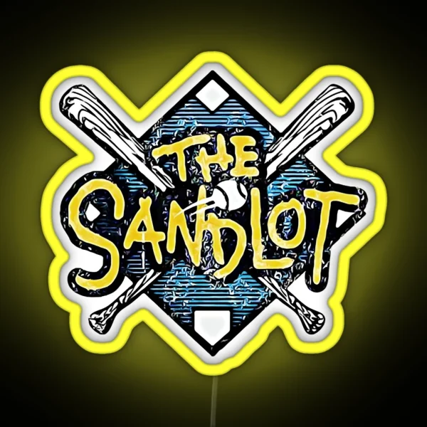 The Sandlot Essential Hambino Baseball RGB Neon Sign