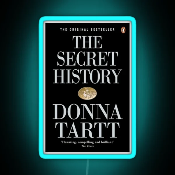 The Secret History Cover RGB Neon Sign