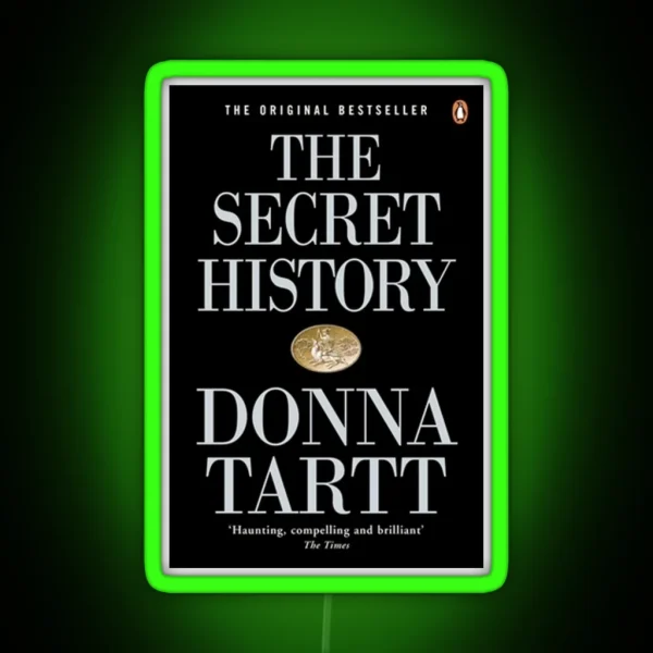 The Secret History Cover RGB Neon Sign