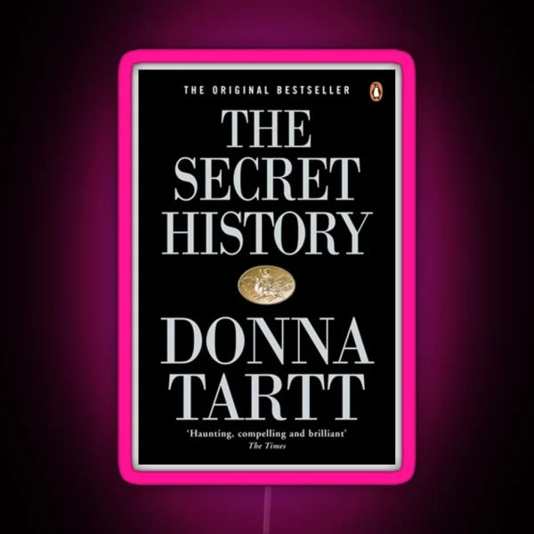 The Secret History Cover RGB Neon Sign