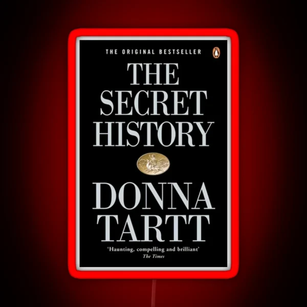 The Secret History Cover RGB Neon Sign