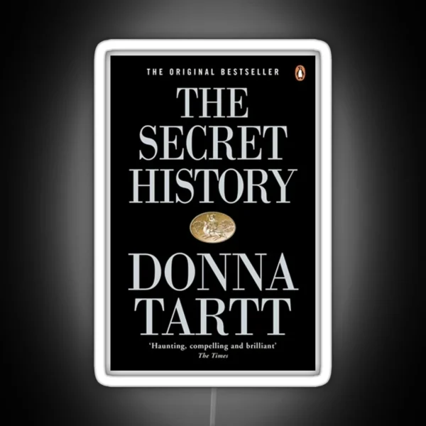 The Secret History Cover RGB Neon Sign