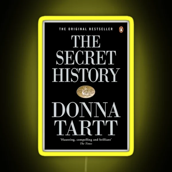 The Secret History Cover RGB Neon Sign