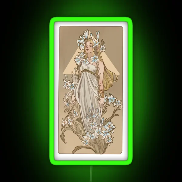 The Silent Princess RGB Neon Sign