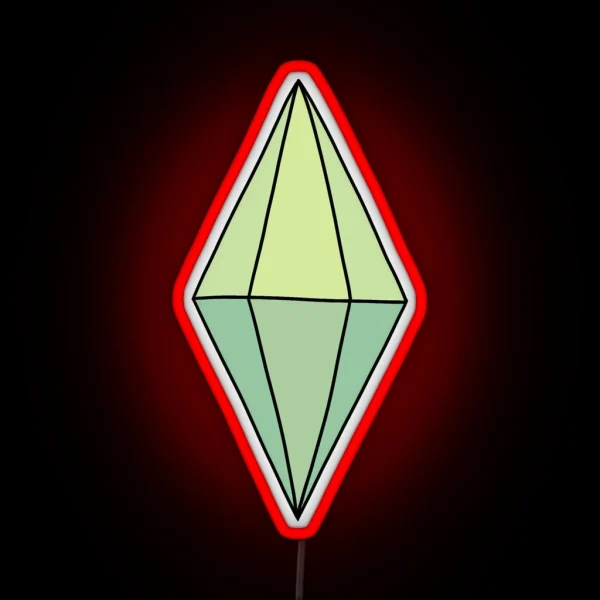 The Sims 4 Plumbob RGB Neon Sign