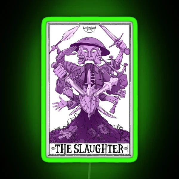 The Slaughter Tarotesque Light RGB Neon Sign