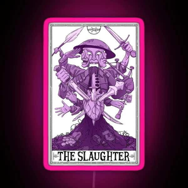 The Slaughter Tarotesque Light RGB Neon Sign